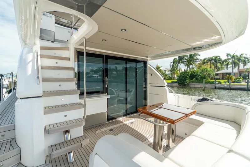 Seasons In The Sun Yacht Photos Pics Princess F62 Seasons in the Sun - Aft Deck