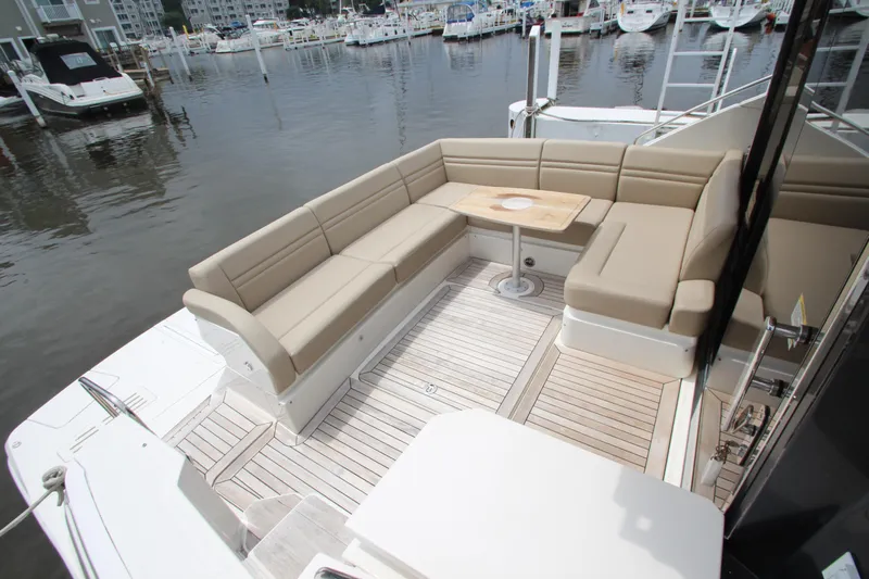  Yacht Photos Pics Luxurious 2016 Sea Ray 510 Sundancer yacht with spacious outdoor seating area.
