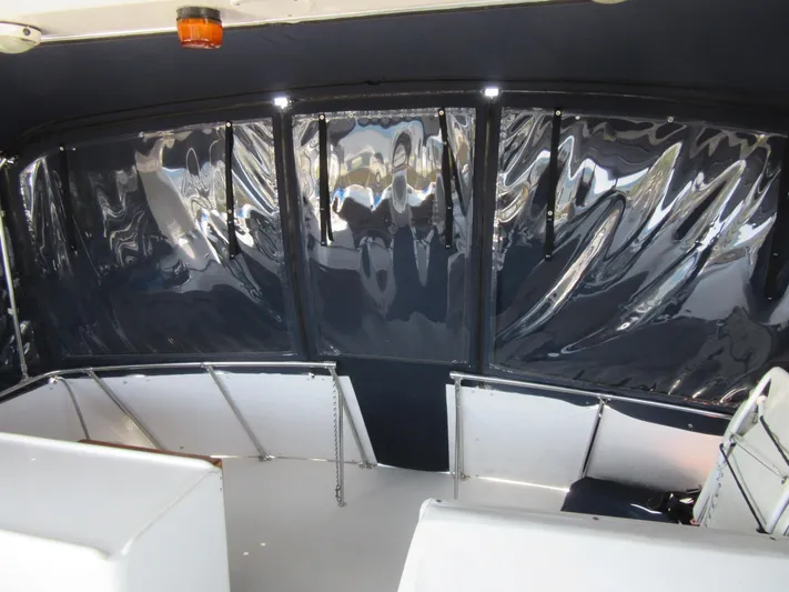 Laura Lee Yacht Photos Pics BRIDGE ENCLOSURE