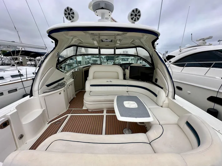 Aztec Princess Yacht Photos Pics 2006 Sea Ray 44 Sundancer yacht with spacious seating and modern amenities.