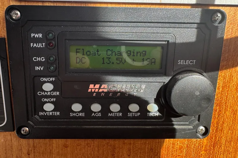 Lone Wolf Yacht Photos Pics Magnum Energy Remote control for Magnasine2812 Inverter charger