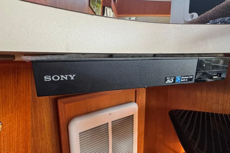 Lone Wolf Yacht Photos Pics Sony Blu-ray player with wireless LAN