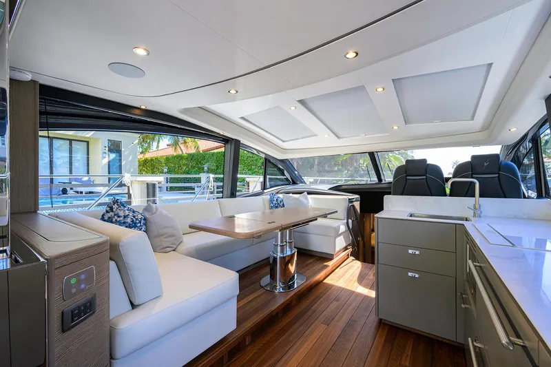 Ladybird Yacht Photos Pics Princess V55 Ladybird - Salon