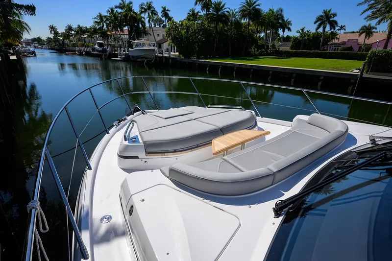 Ladybird Yacht Photos Pics Princess V55 Ladybird -  Bow Seating