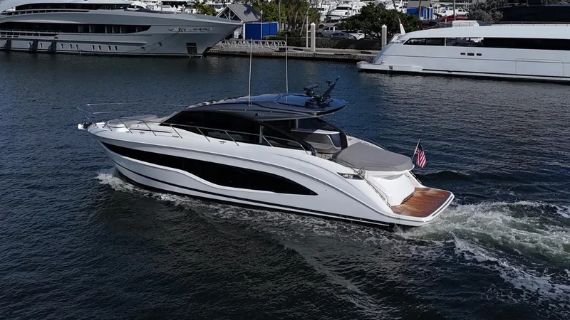 Ladybird Yacht Photos Pics Princess V55 Ladybird - Profile