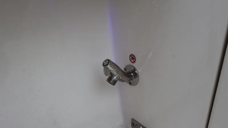  Yacht Photos Pics Boat water outlet on 2023 Cobia 280 Center Console.