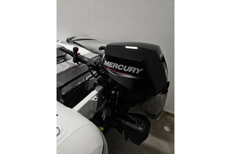 R Gang Yacht Photos Pics Mercury outboard motor on a 1997 Tiara Yachts 4000 Express boat.