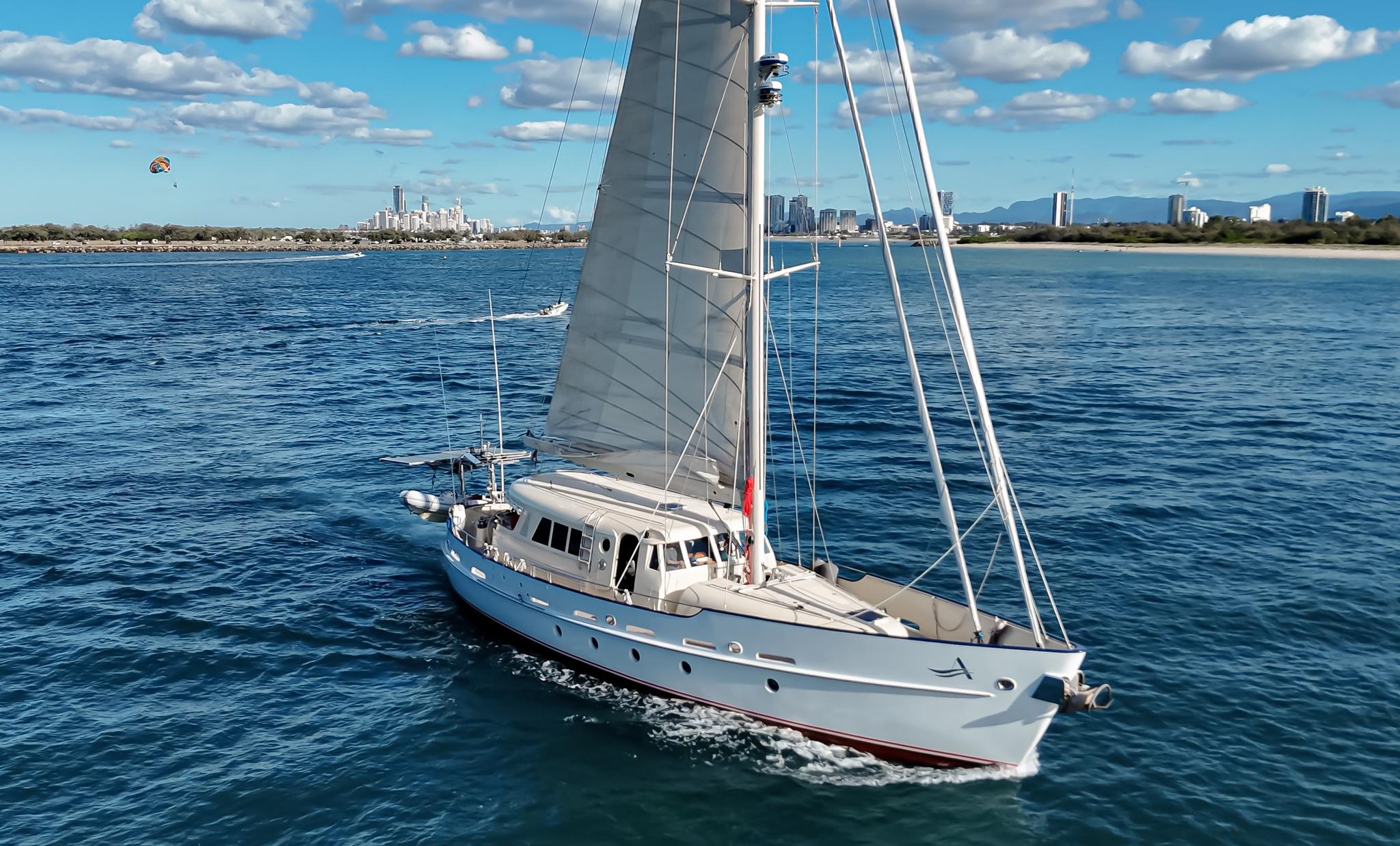 2004 Motorsailer 65ft David Payne Long Range Motorsailer for sale ...