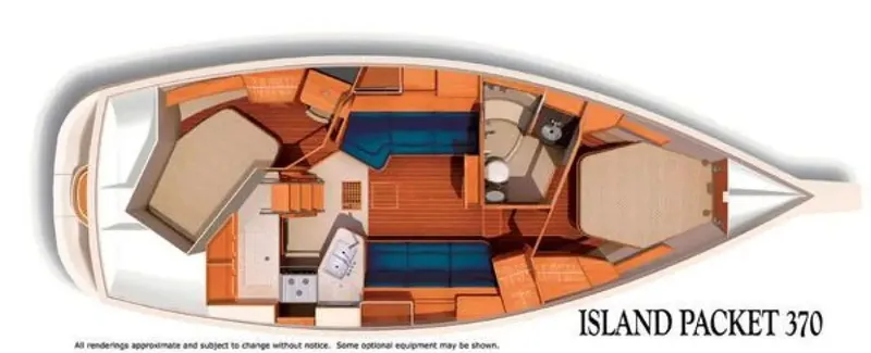 Compass Rose III Yacht Photos Pics 2004 Island Packet 370 - Image 18