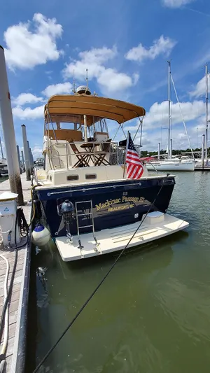 Mackinac Passage III Yacht Photos Pics Stern Profile
