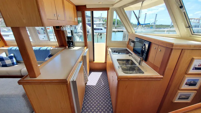 Mackinac Passage III Yacht Photos Pics Galley Port