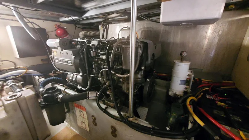 Mackinac Passage III Yacht Photos Pics Engine Room Port