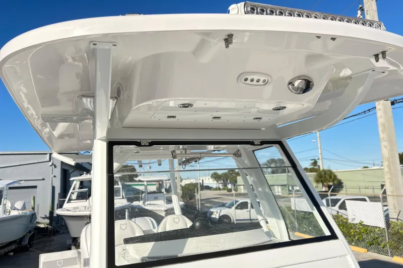  Yacht Photos Pics 2026 Sea Fox 288 Commander boat with sleek design and modern features.