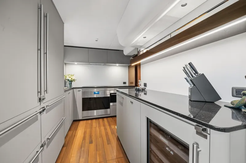 Just Perfect Yacht Photos Pics Princess 95 JUST PERFECT - Galley