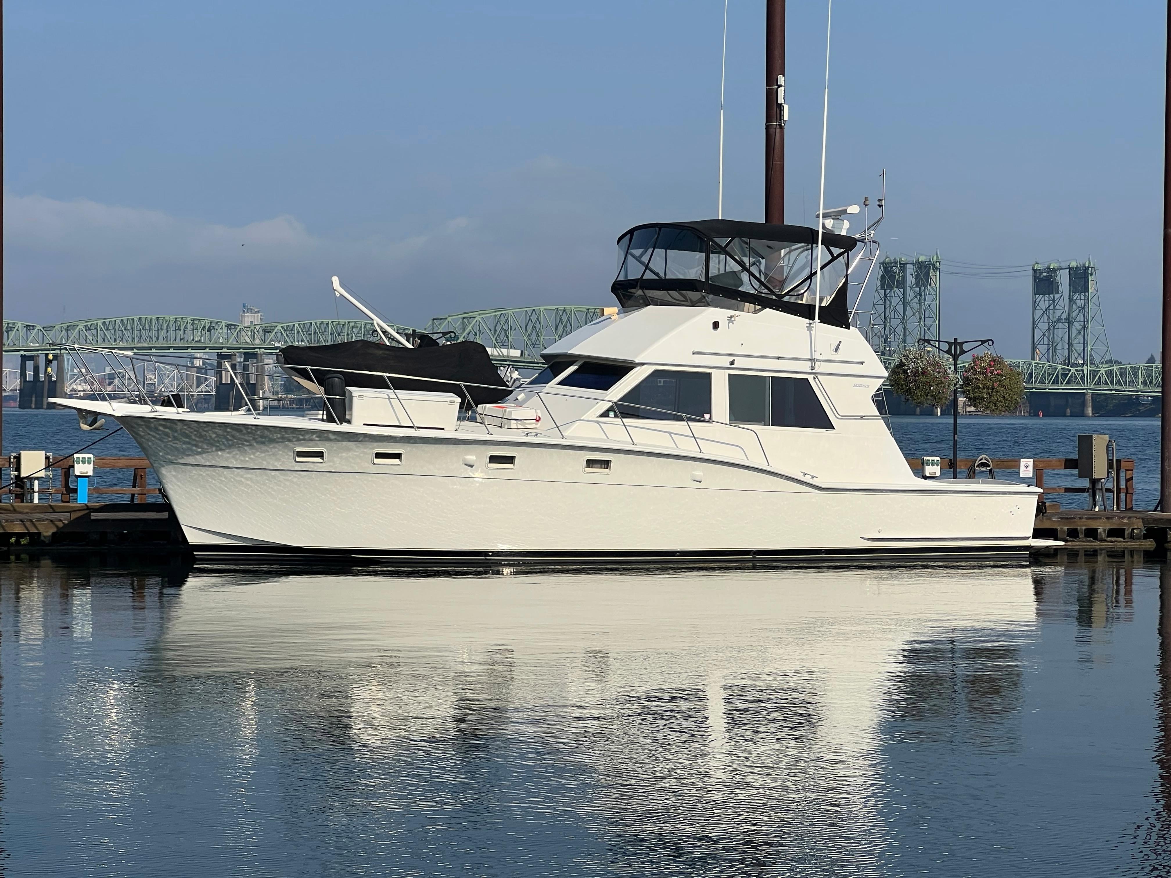 yachtworld hatteras 46