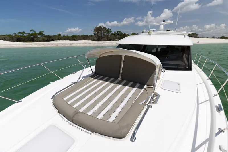 Runaway Island Yacht Photos Pics 2018 Riviera 4800 Sport Yacht- Runaway Island- Bow