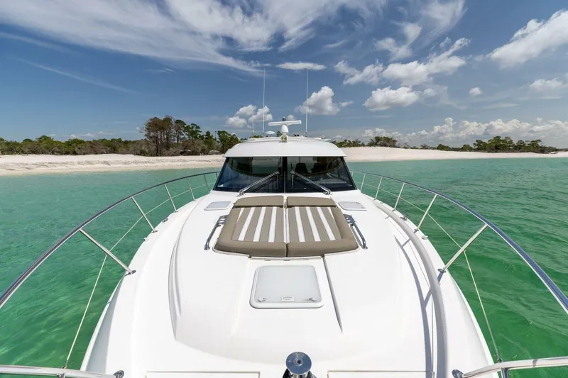 Runaway Island Yacht Photos Pics 2018 Riviera 4800 Sport Yacht- Runaway Island- Bow