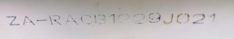 Bendigo Yacht Photos Pics Hull identification number on a 2021 Leopard 40 boat.