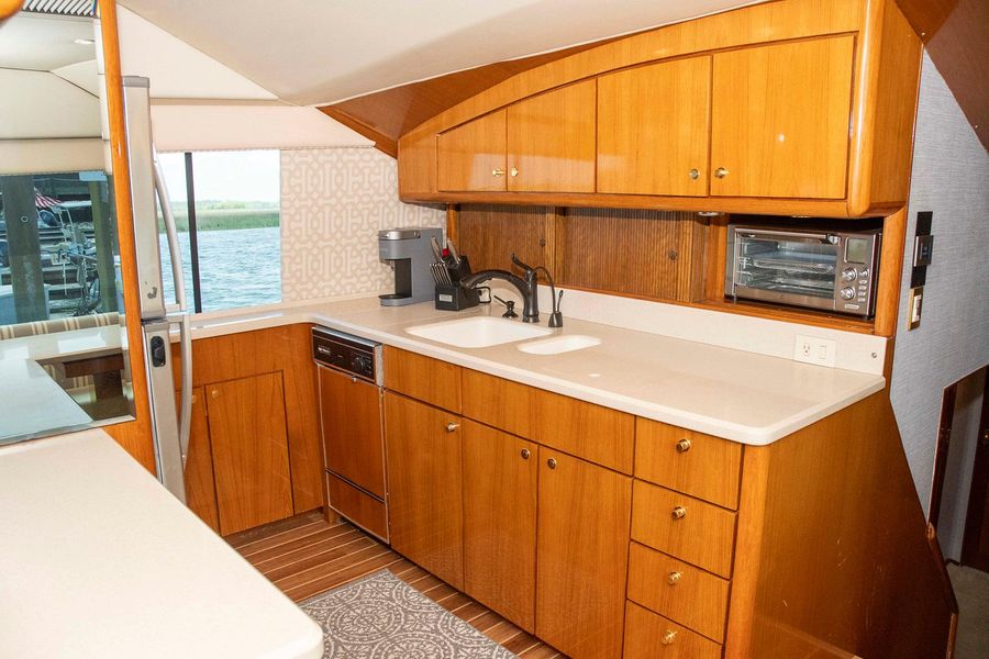 1997 Ocean Yachts 60 Enclosed Bridge