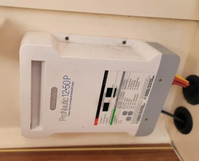  Yacht Photos Pics ProNautic 1250P marine battery charger installed on a 2018 Scout 275 LXF boat.