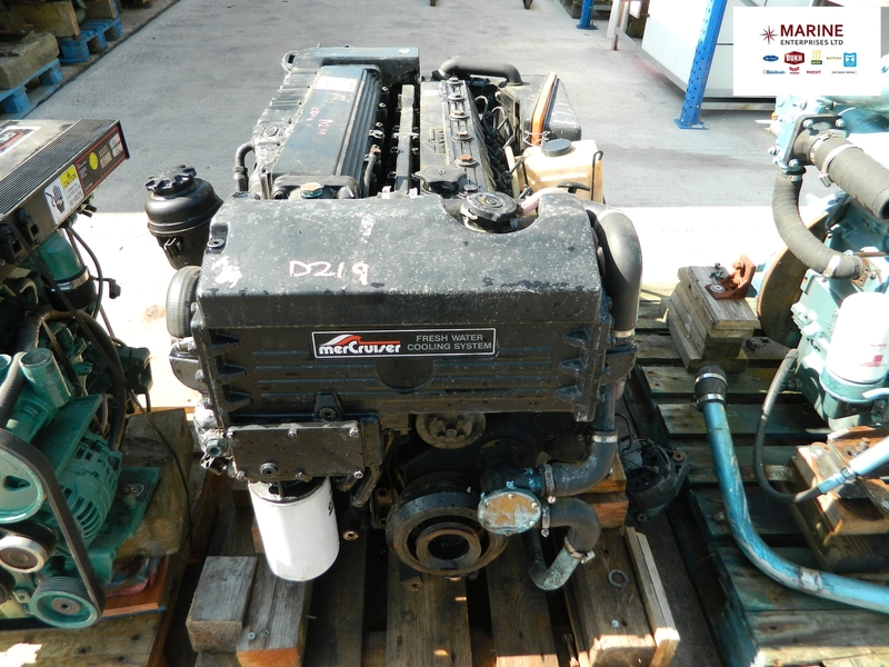 2021 MerCruiser D219 Marine Diesel Engine Breaking For Spares