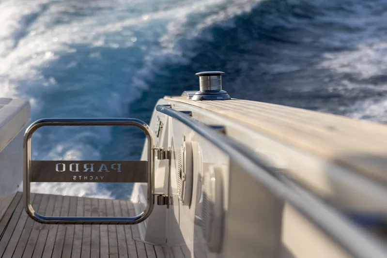 M/y Ida Yacht Photos Pics Pardo Yachts 50, 2021 model, cruising on open water with visible deck details.