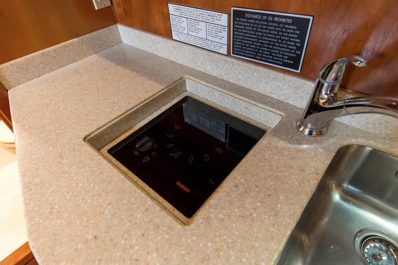 Tin Bender Yacht Photos Pics 2009 36 Albemarle 360 XF Tin Bender Galley