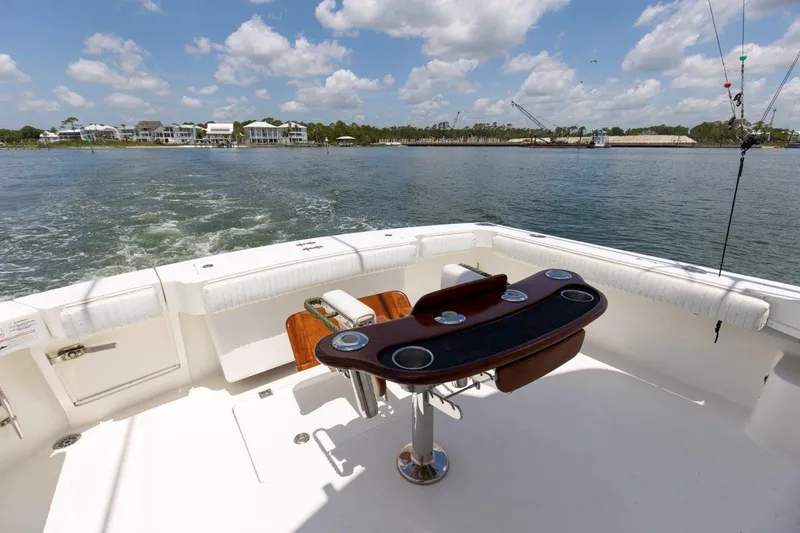 Tin Bender Yacht Photos Pics 2009 36 Albemarle 360 XF Tin Bender Cockpit