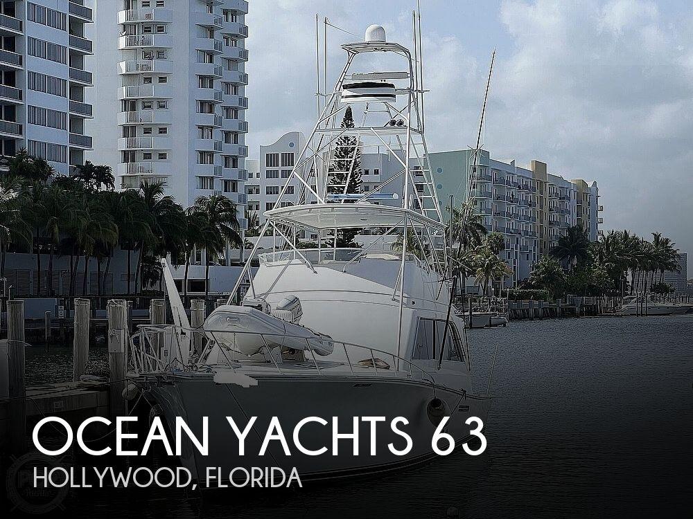 ocean yachts 63 super sport