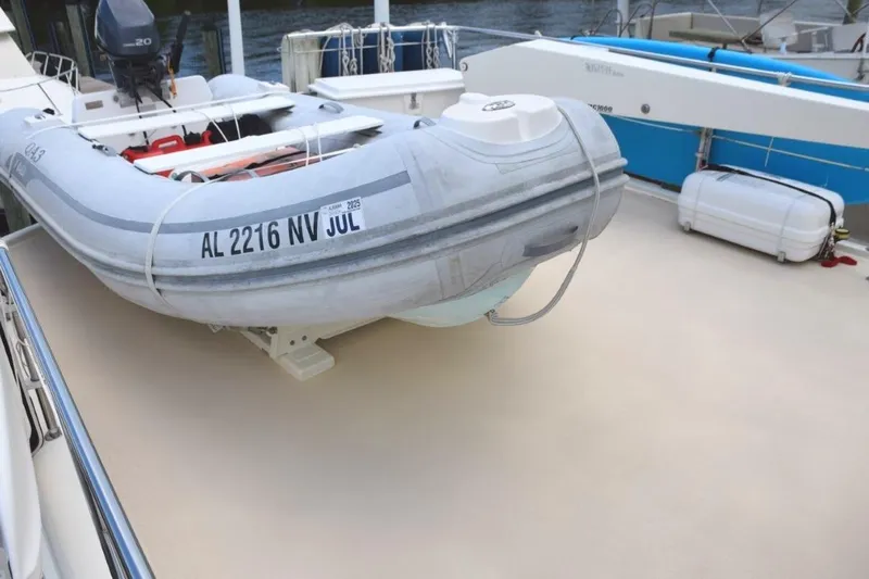 Qa3 Yacht Photos Pics AB tender mounted aft