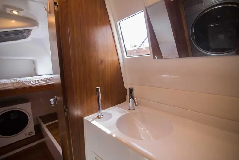 Out Of The Blue Yacht Photos Pics Crew Cabin