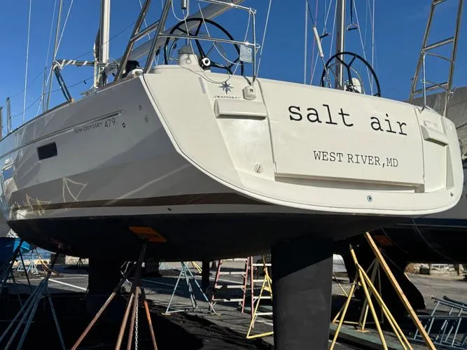Salt Air Yacht Photos Pics 2018 Jeanneau Sun Odyssey 479 - Image 2