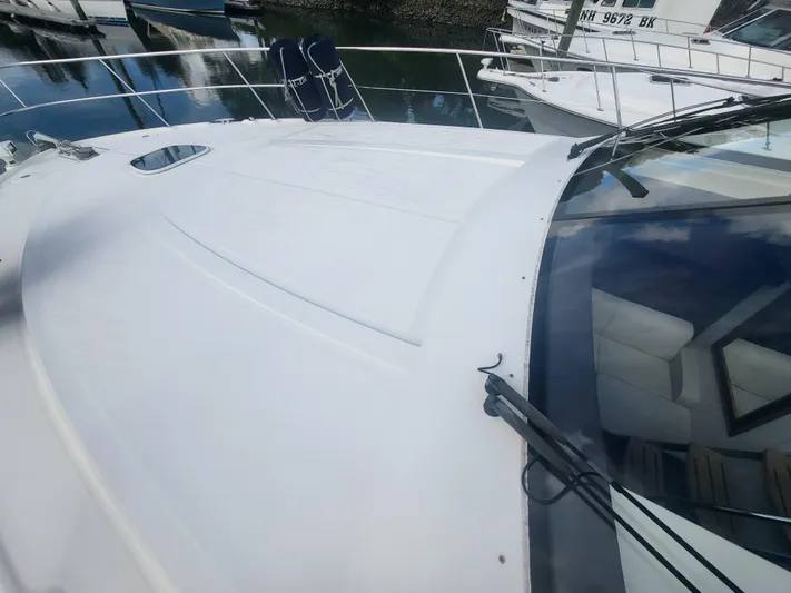 Tam- E- Lee Yacht Photos Pics 2013 Sea Ray 510 Sundancer yacht deck, featuring sleek design and spacious layout.