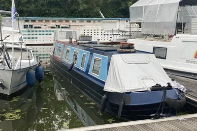 1985 Hausboot Les Allen 52 Cruiser Stern
