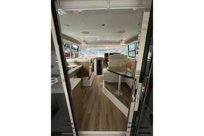  Yacht Photos Pics Interior view of 2026 Cruisers Yachts 42 Cantius, featuring modern design and spacious layout.