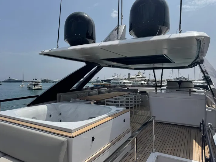  Yacht Photos Pics Ferretti Yachts 860 2024 used yacht for sale