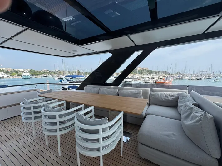  Yacht Photos Pics Ferretti Yachts 860 2024 used yacht for sale