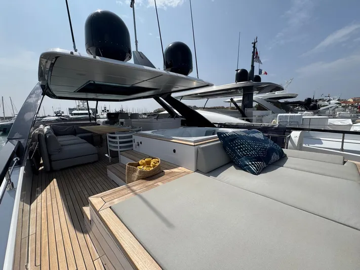  Yacht Photos Pics Ferretti Yachts 860 2024 used yacht for sale