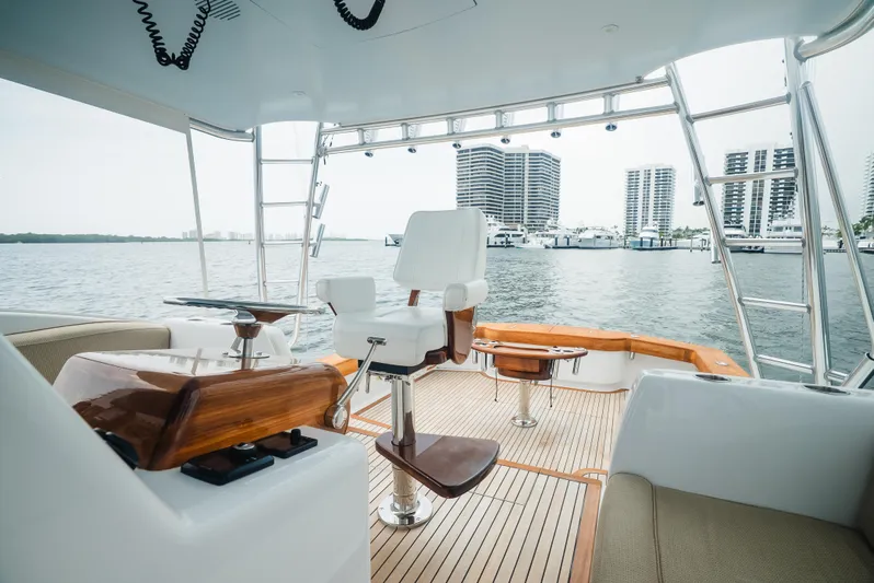 Attitudes Yacht Photos Pics Helm deck