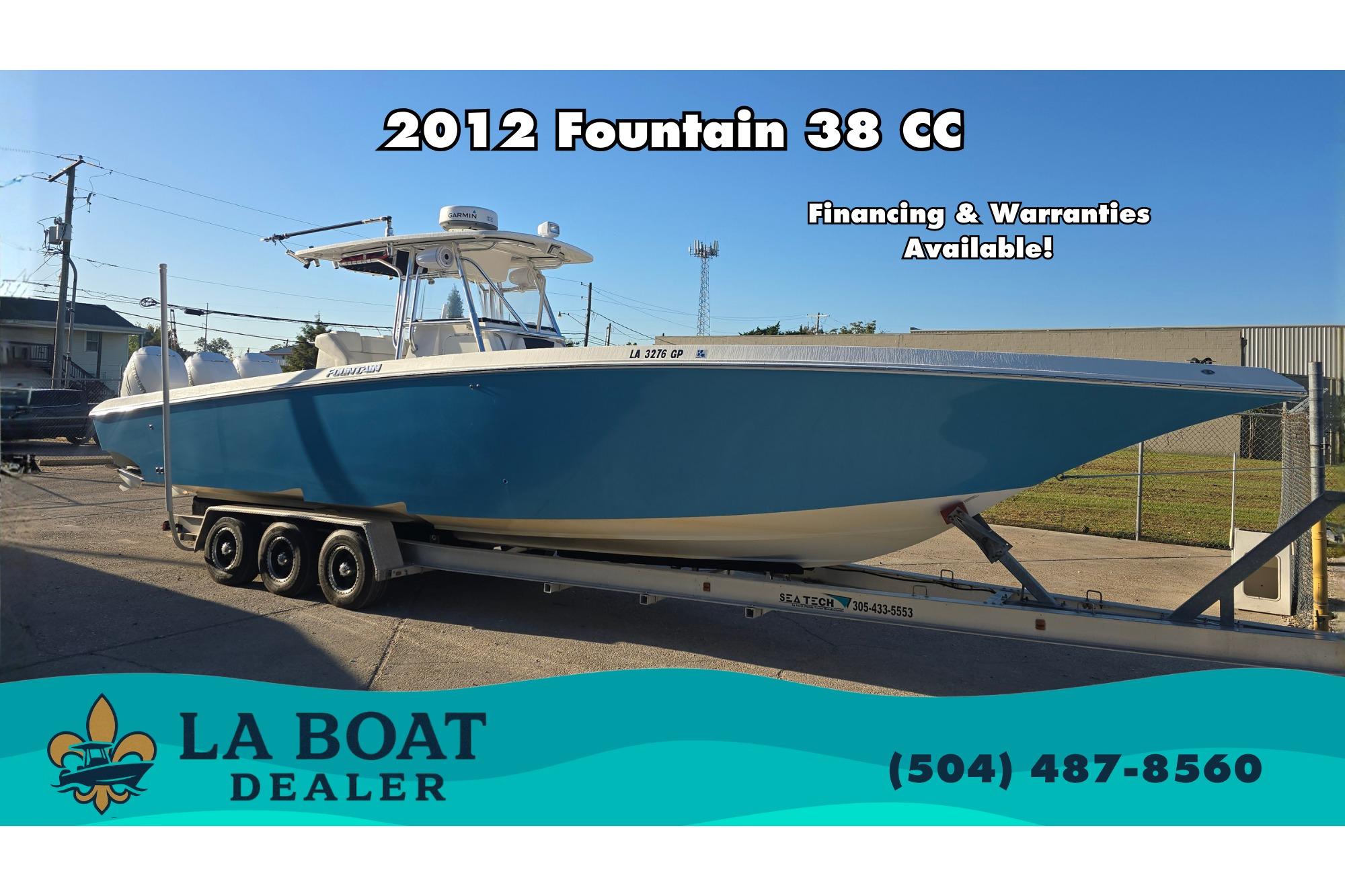 Fountain 38 Center Console