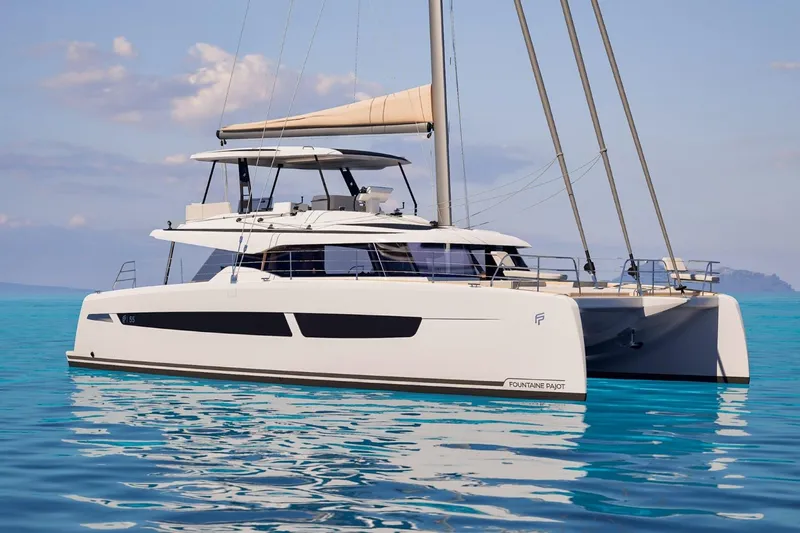 Fountaine Pajot Fp 55 Yacht Photos Pics Fountaine Pajot FP 55 - Mouillage