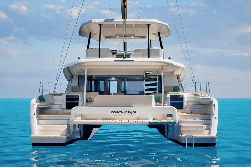 Fountaine Pajot Fp 55 Yacht Photos Pics Fountaine Pajot FP 55 - Mouillage