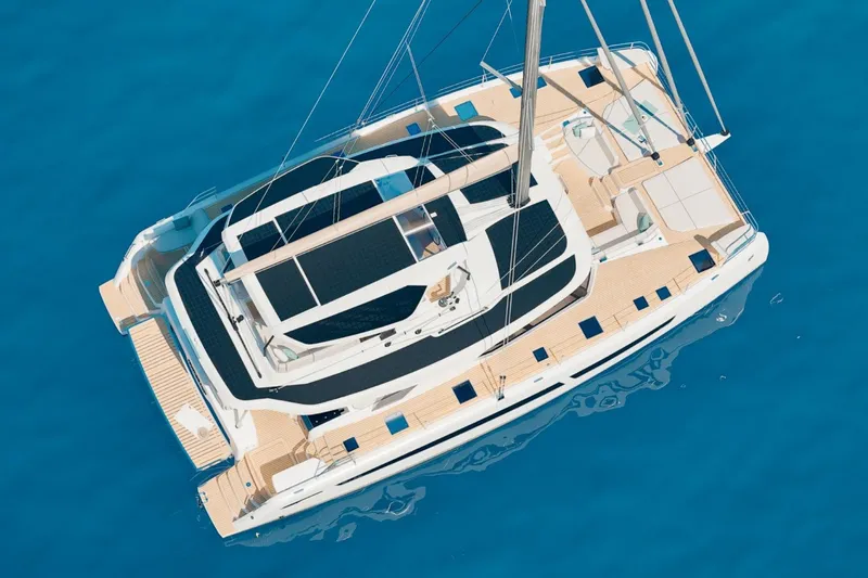 Fountaine Pajot Fp 55 Yacht Photos Pics Fountaine Pajot FP 55 - Mouillage