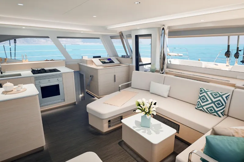 Fountaine Pajot Fp 55 Yacht Photos Pics Fountaine Pajot FP 55 - Carré