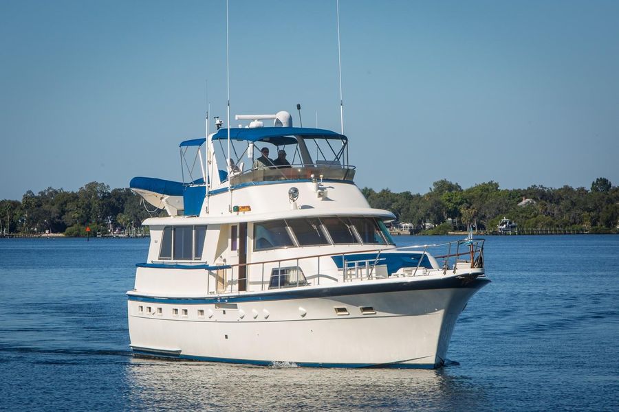 1983 Hatteras Hatteras Wide Body Extended Deckhouse