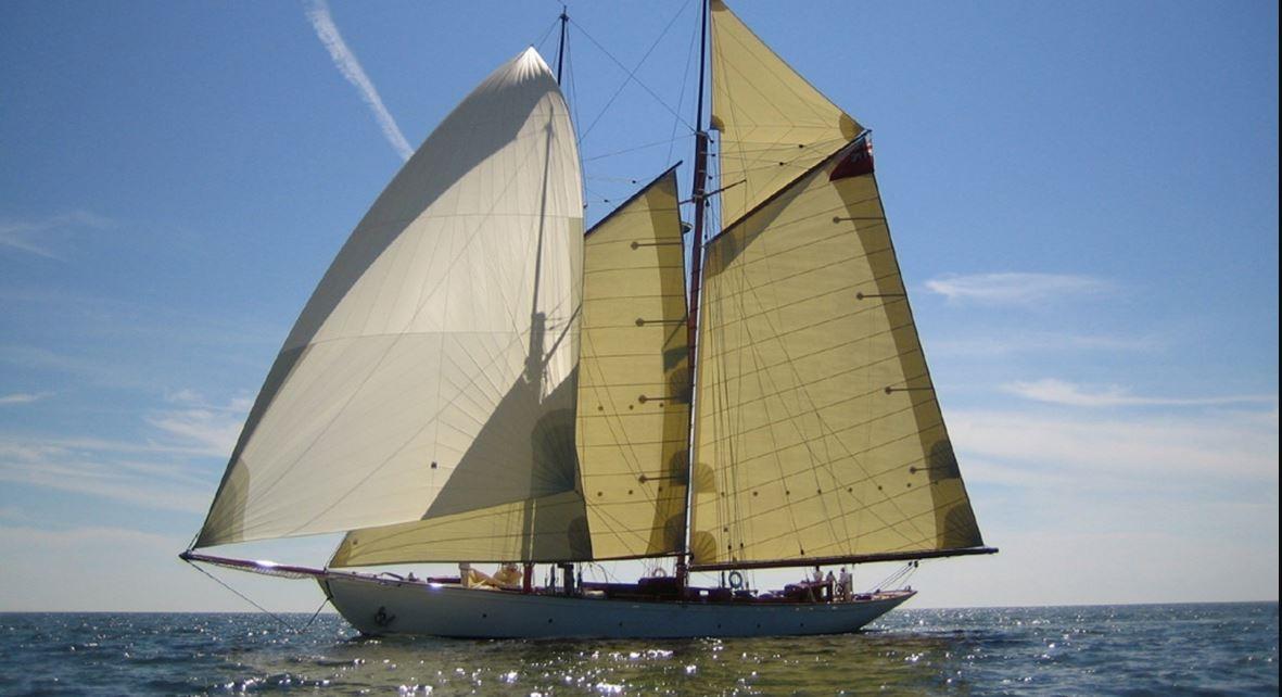 1930 Classic Sailing Schooner Gaff Rigged