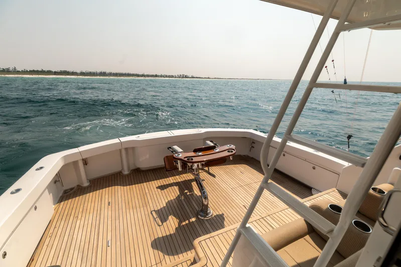 Barefoot Drive Yacht Photos Pics 2008 Viking 64 Enclose Bridge- Cockpit