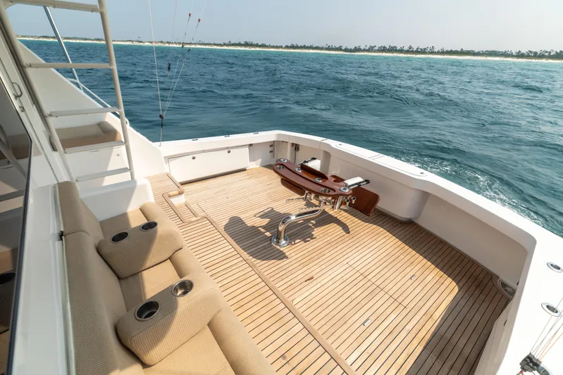 Barefoot Drive Yacht Photos Pics 2008 Viking 64 Enclose Bridge- Cockpit