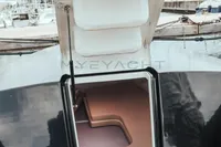 Open hatch of 2008 FB Design Fabio Buzzi FB 38/19 S yacht.