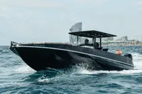 2008 FB Design Fabio Buzzi FB 38/19 S boat cruising on open water.